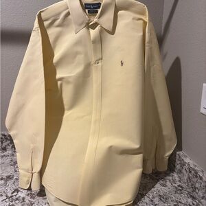 Ralph Lauren Pale Yellow Dress Shirt